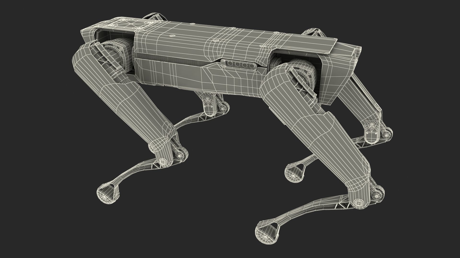 SpotMini Boston Dynamics Rigged 3D model_23