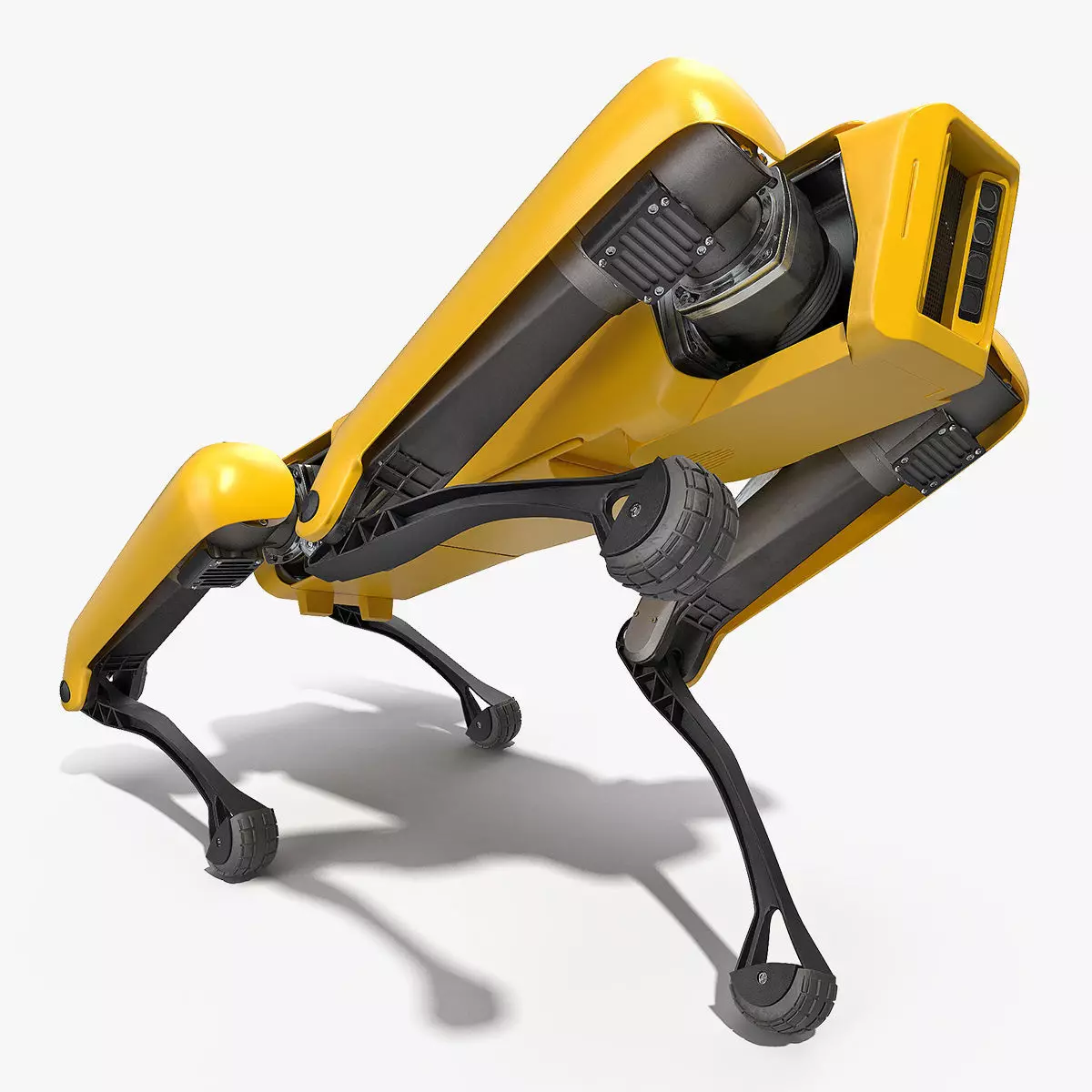 SpotMini Boston Dynamics Rigged 3D model_0