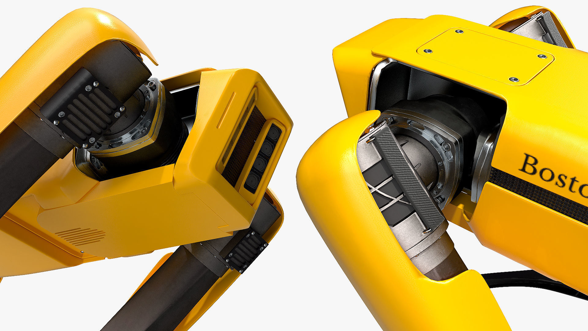 SpotMini Boston Dynamics Rigged 3D model_14