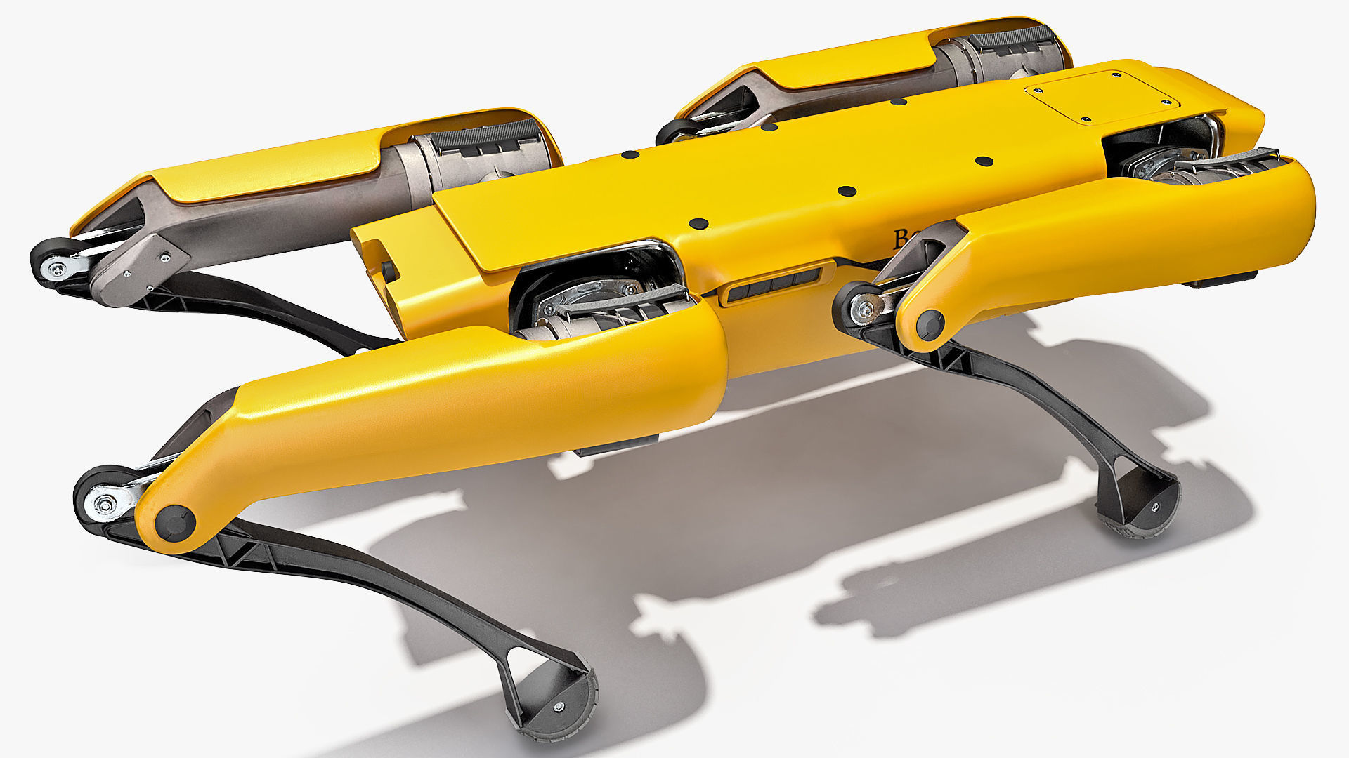 SpotMini Boston Dynamics Rigged 3D model_4