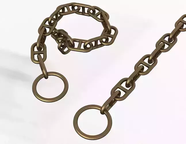 Piece of Anchor Ship Chain