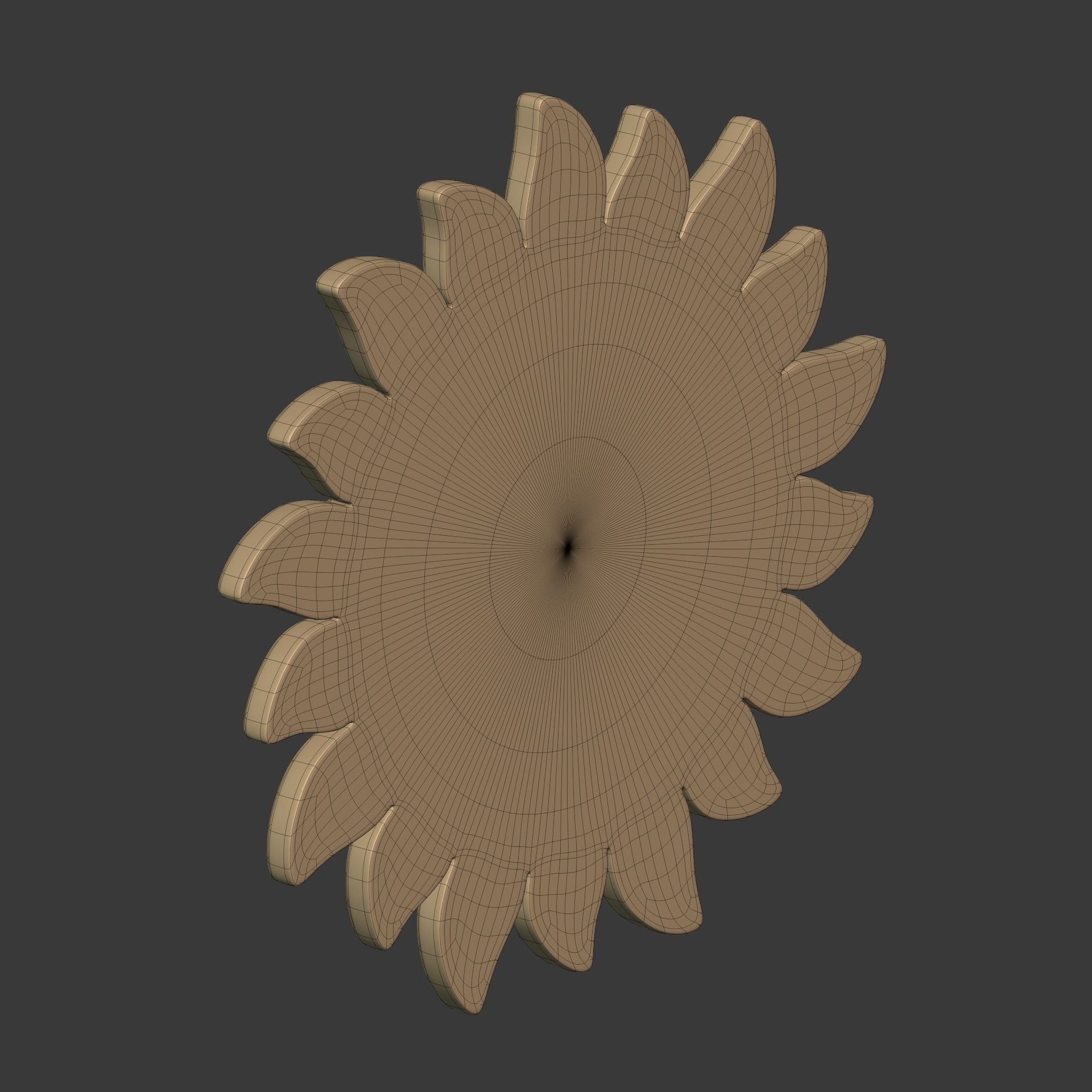 Sun Face -- Ready for 3D Printing 3D print model_14