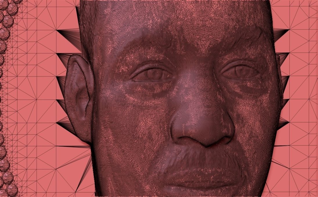 Martin Luther King medallion pendant 3D printing ready stl obj 3D print model_30