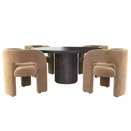 Dining Set table with four chairs
