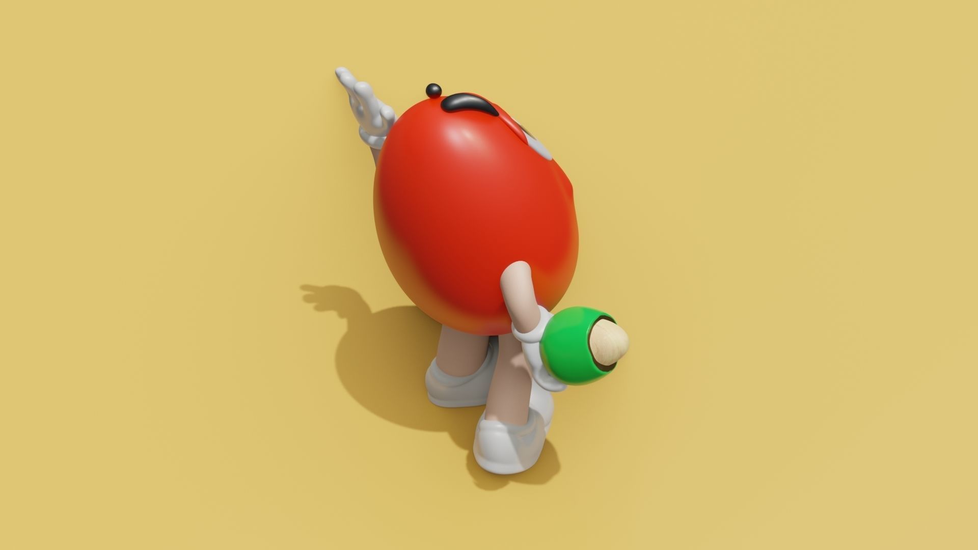 MandM s Character Low-poly 3D model_12