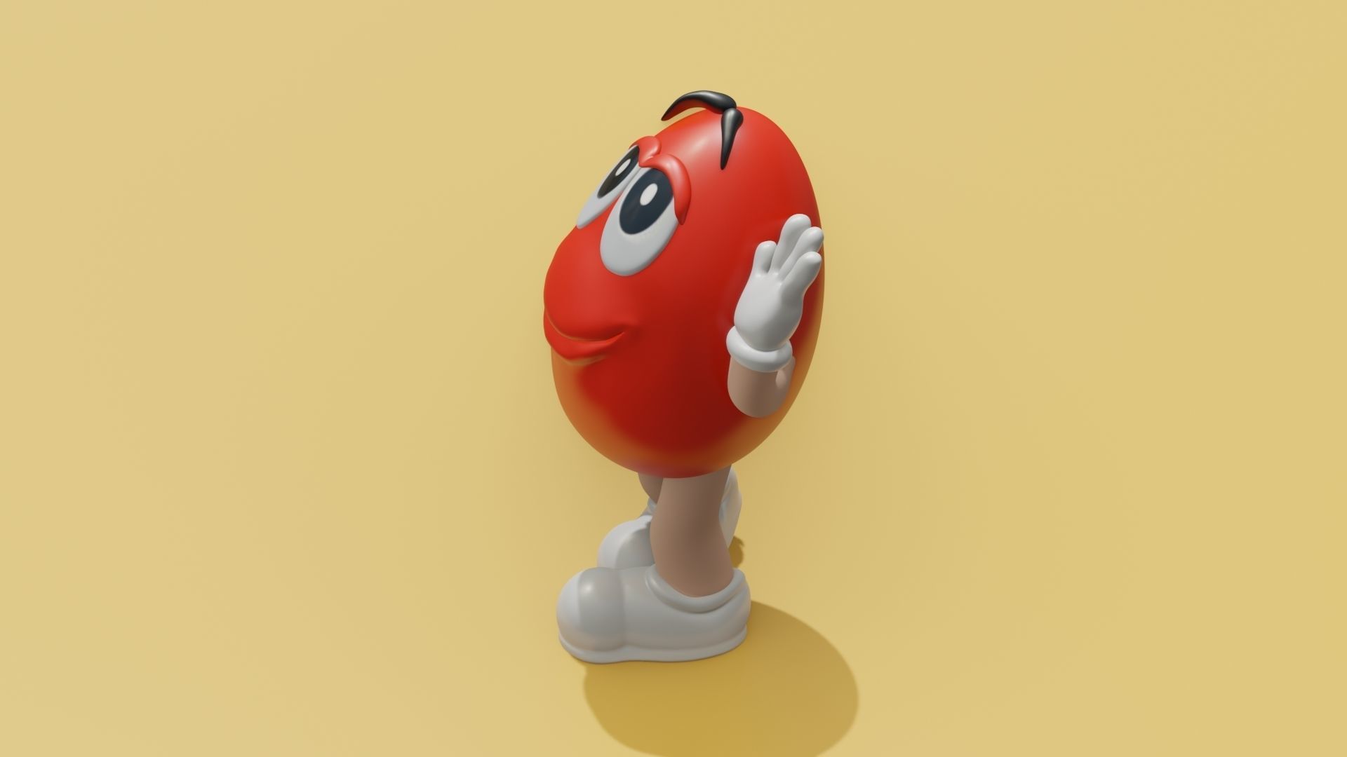 MandM s Character Low-poly 3D model_14