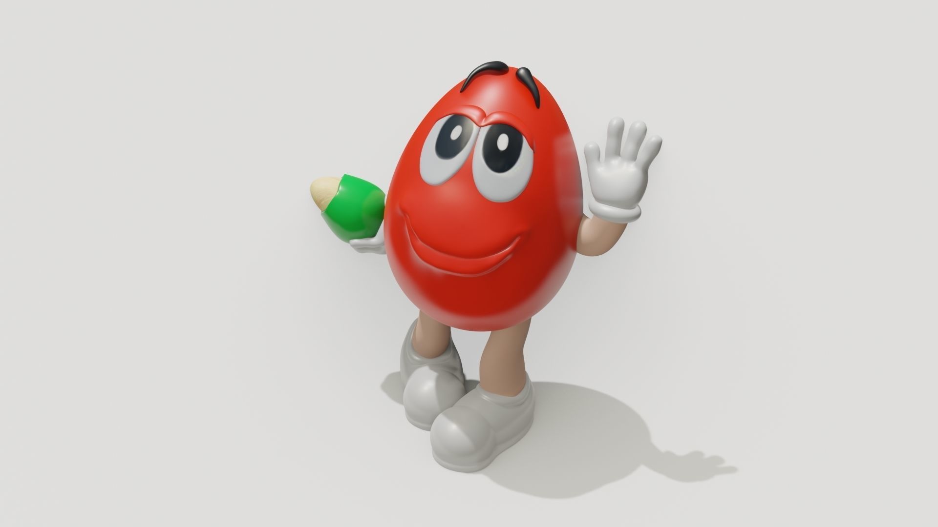 MandM s Character Low-poly 3D model_19