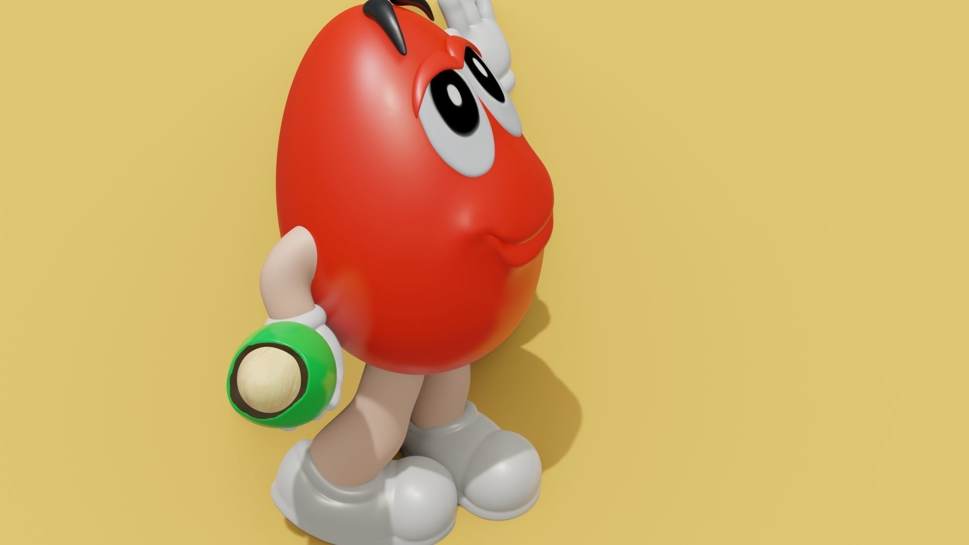 MandM s Character Low-poly 3D model_15