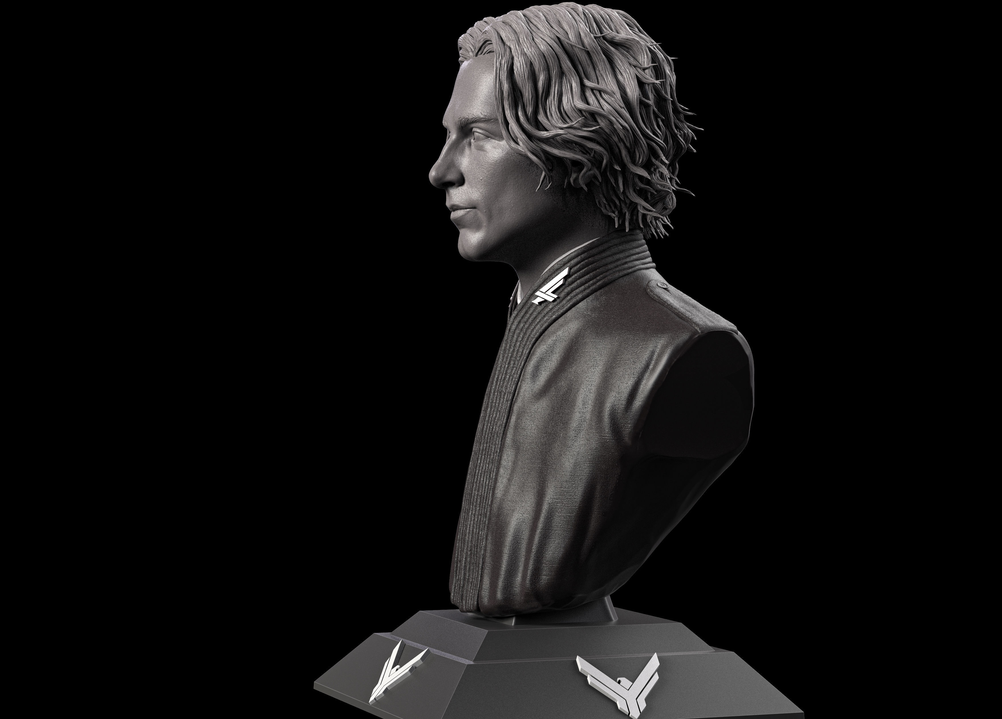 Dune-Paul Atreides-Timothee Chalamet Bust 3D print model_1