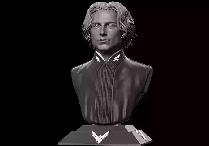 Dune-Paul Atreides-Timothee Chalamet Bust 3D print model