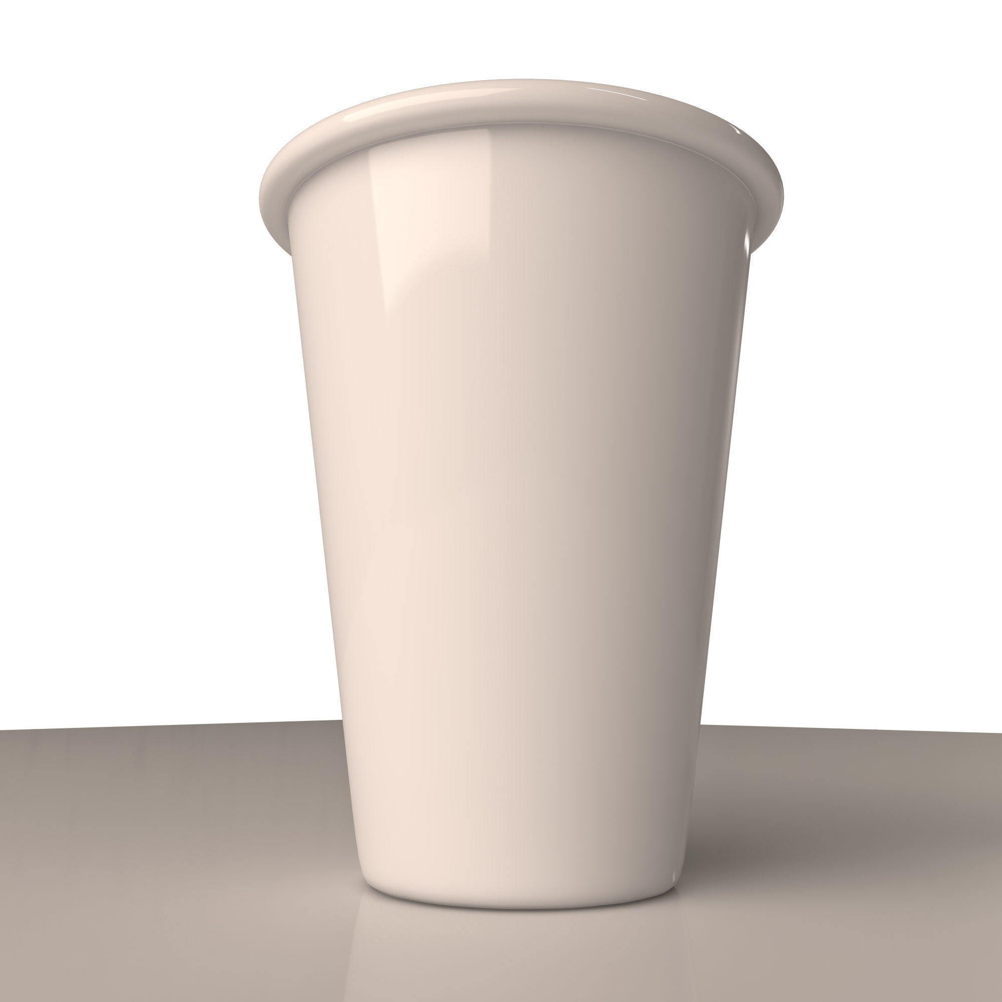 Drink Cup Low-poly 3D model_2