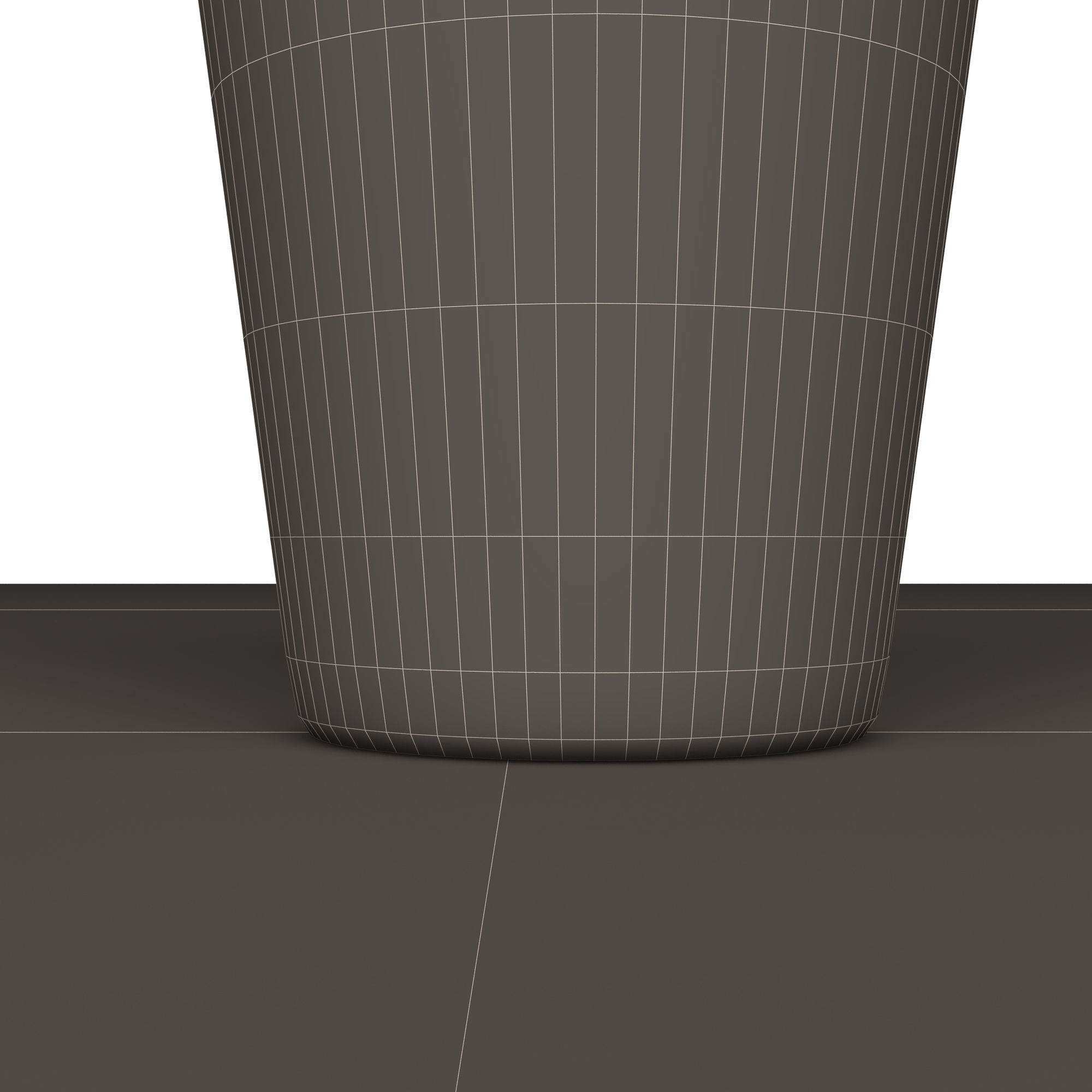 Drink Cup Low-poly 3D model_9