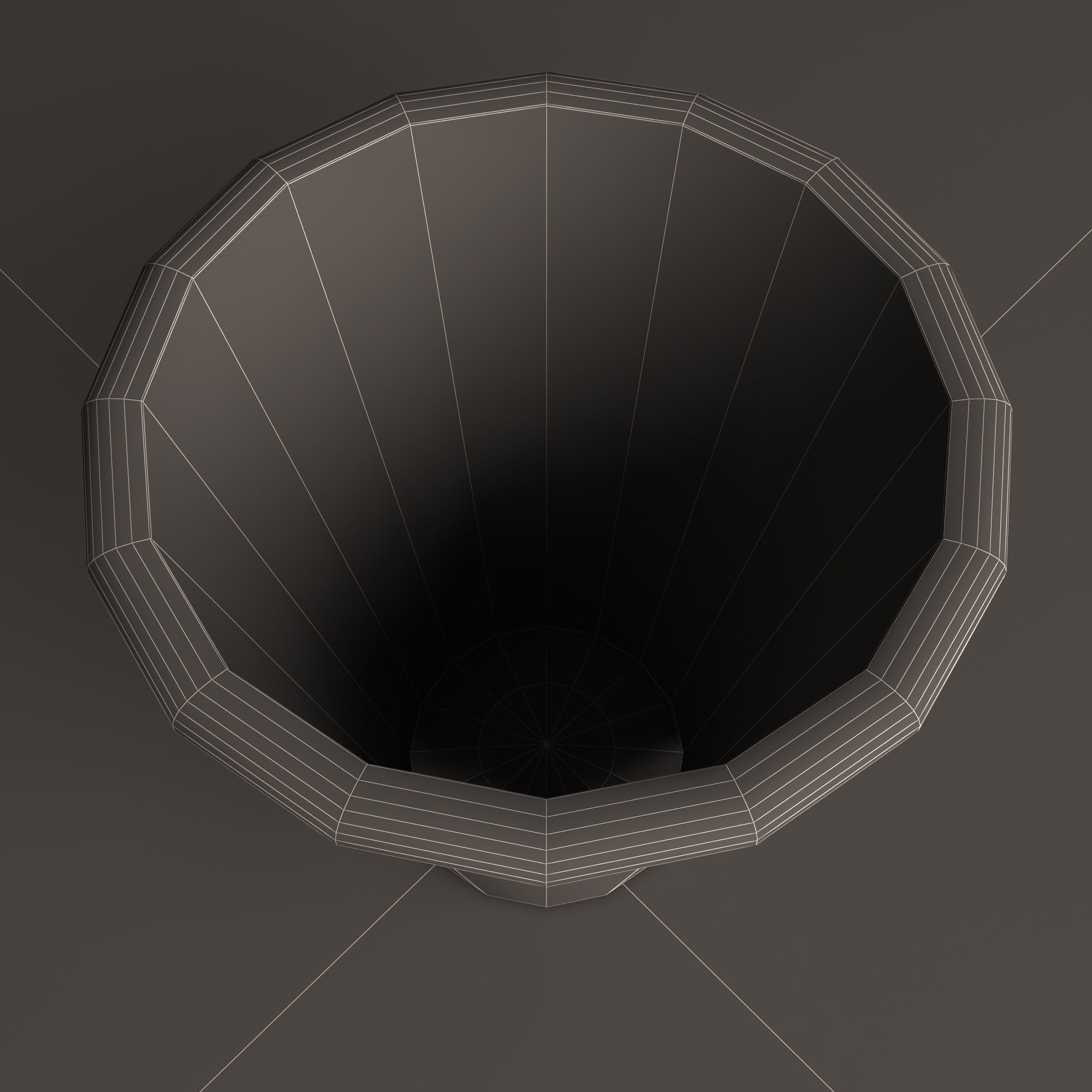 Drink Cup Low-poly 3D model_13