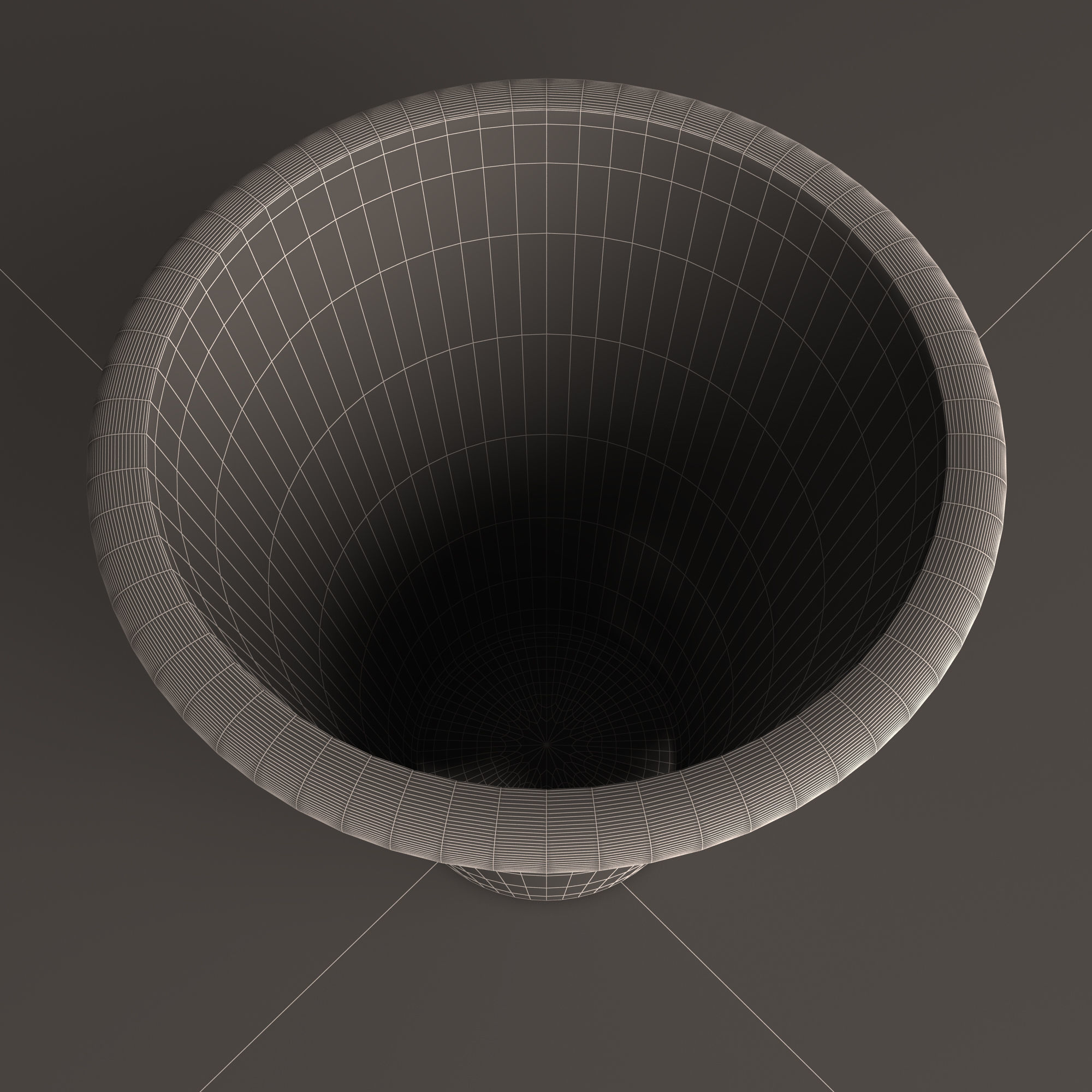 Drink Cup Low-poly 3D model_7