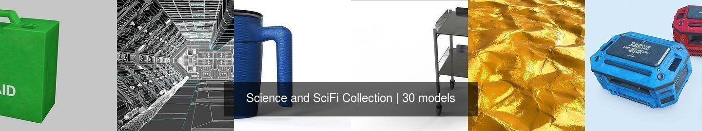 Science and Scifi 3D Model Collection _4