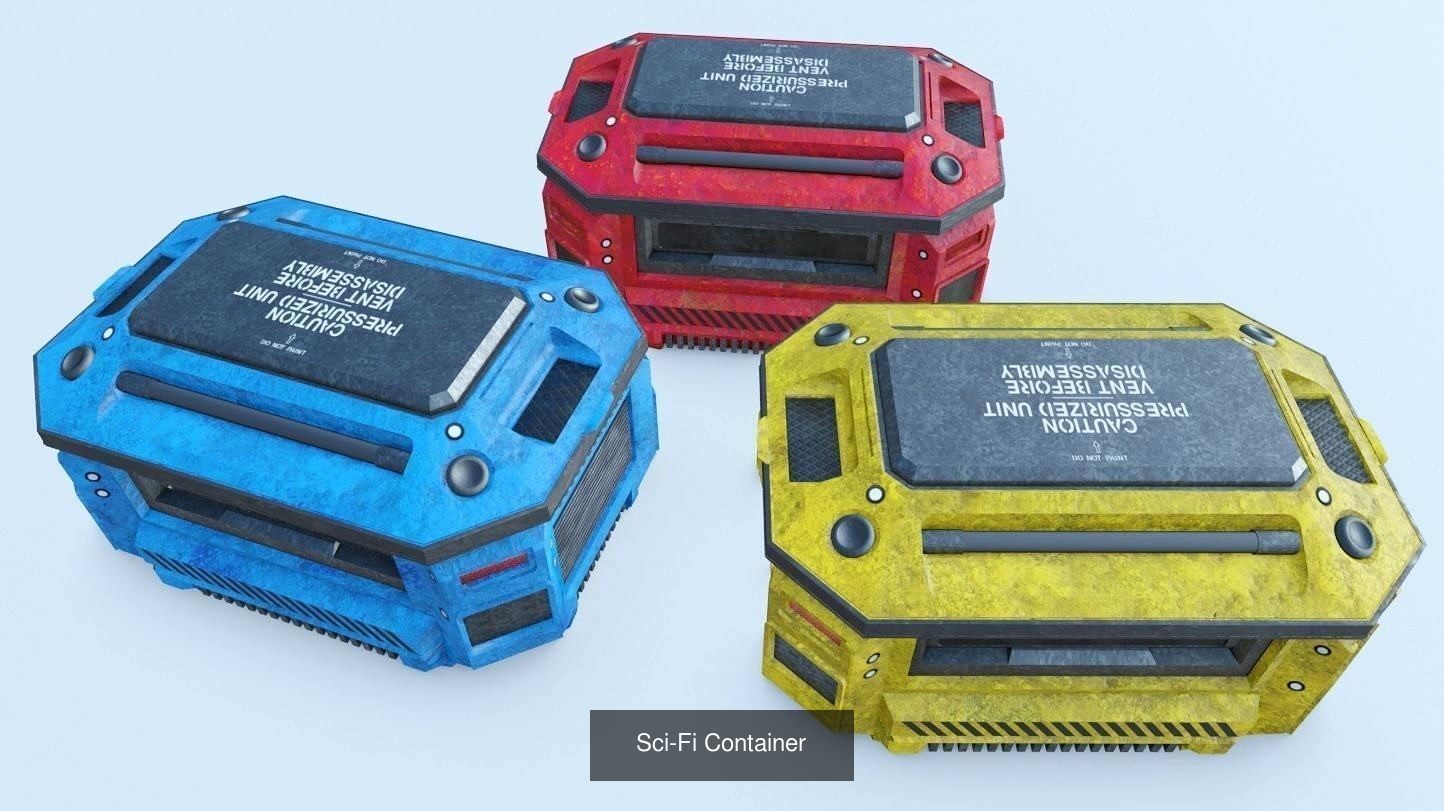 Science and Scifi 3D Model Collection _8