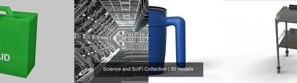 Science and Scifi 3D Model Collection _5