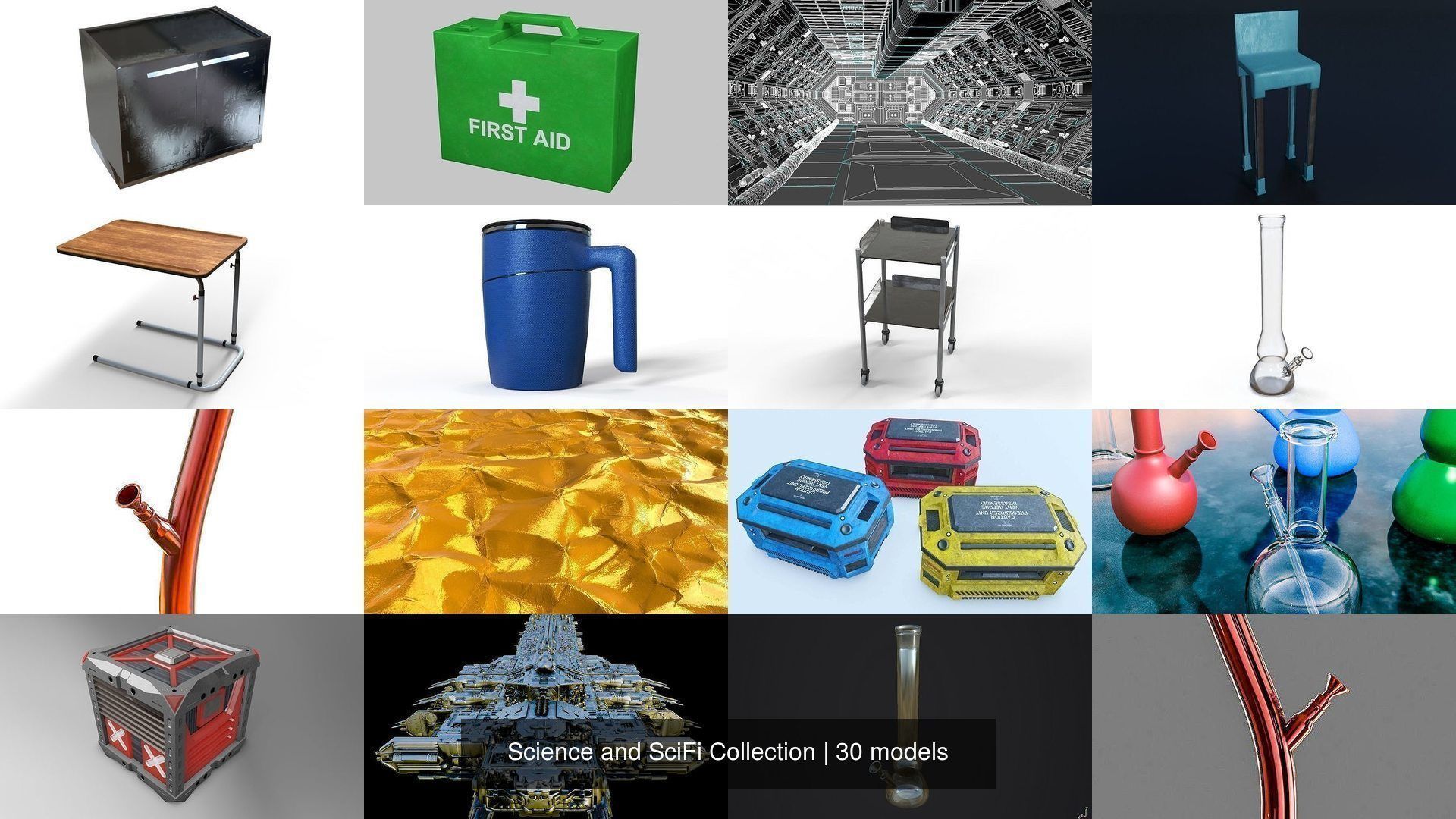 Science and Scifi 3D Model Collection _6