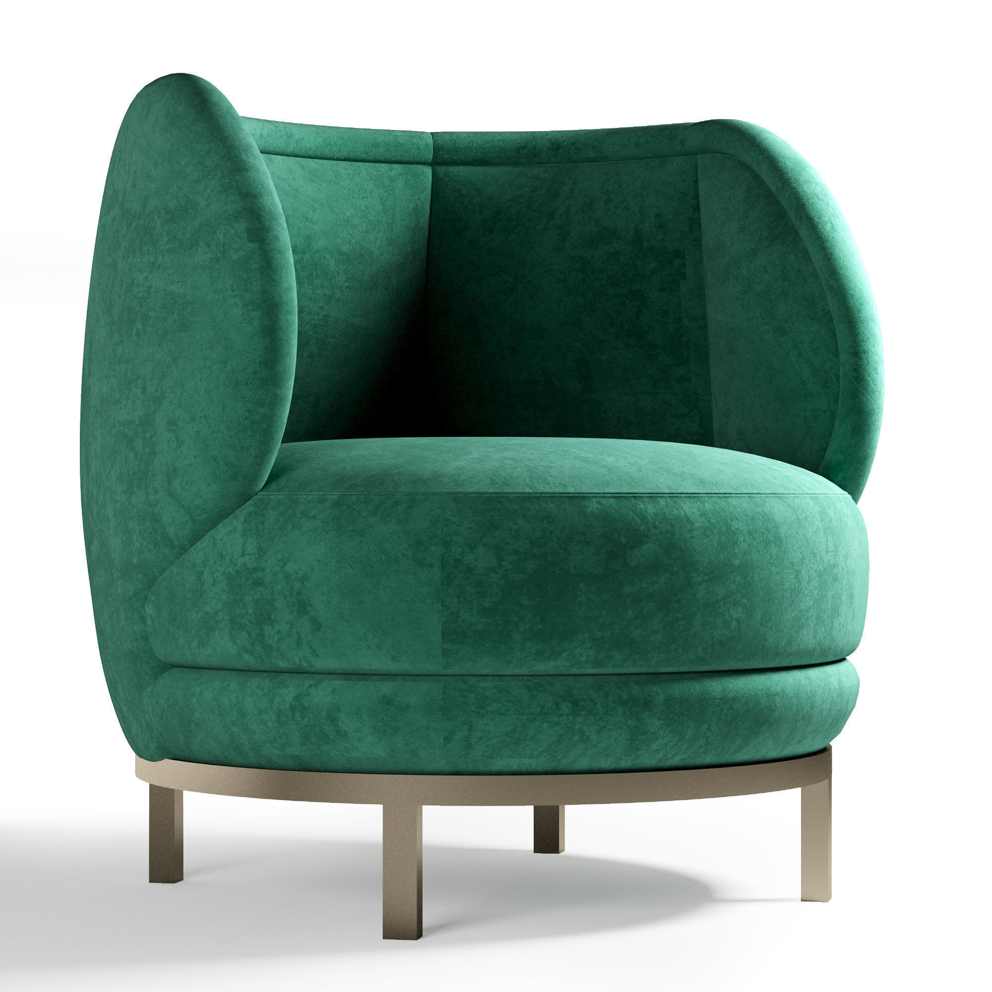 Armchair ARFLEX 3D model_5