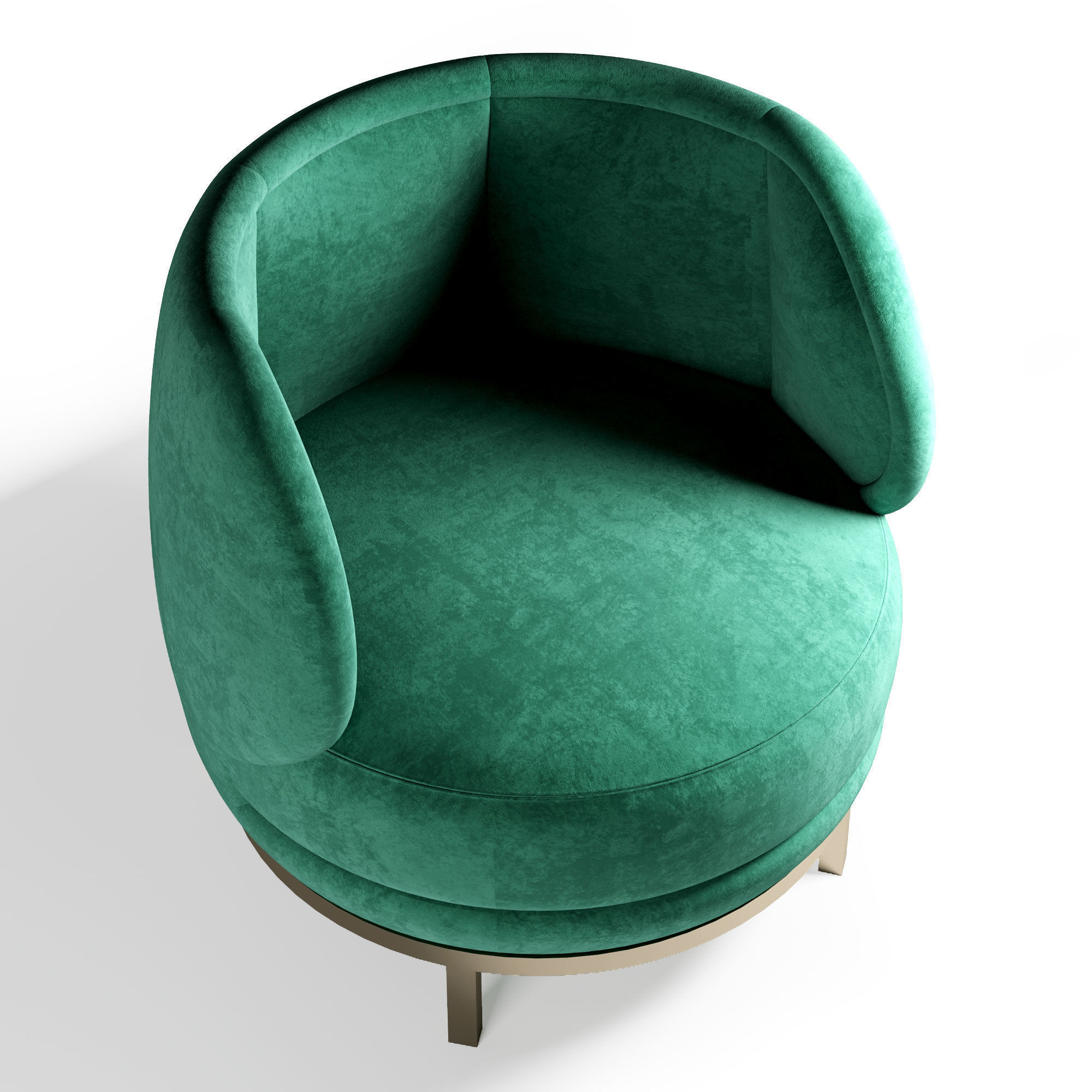 Armchair ARFLEX 3D model_2