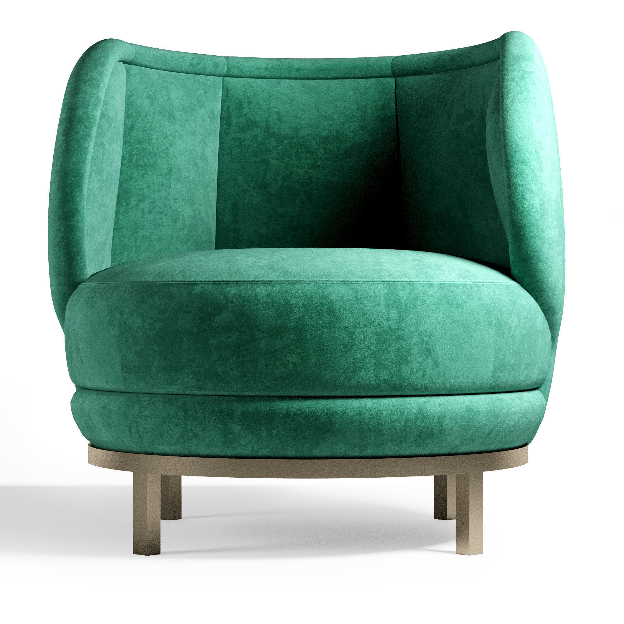 Armchair ARFLEX 3D model_4