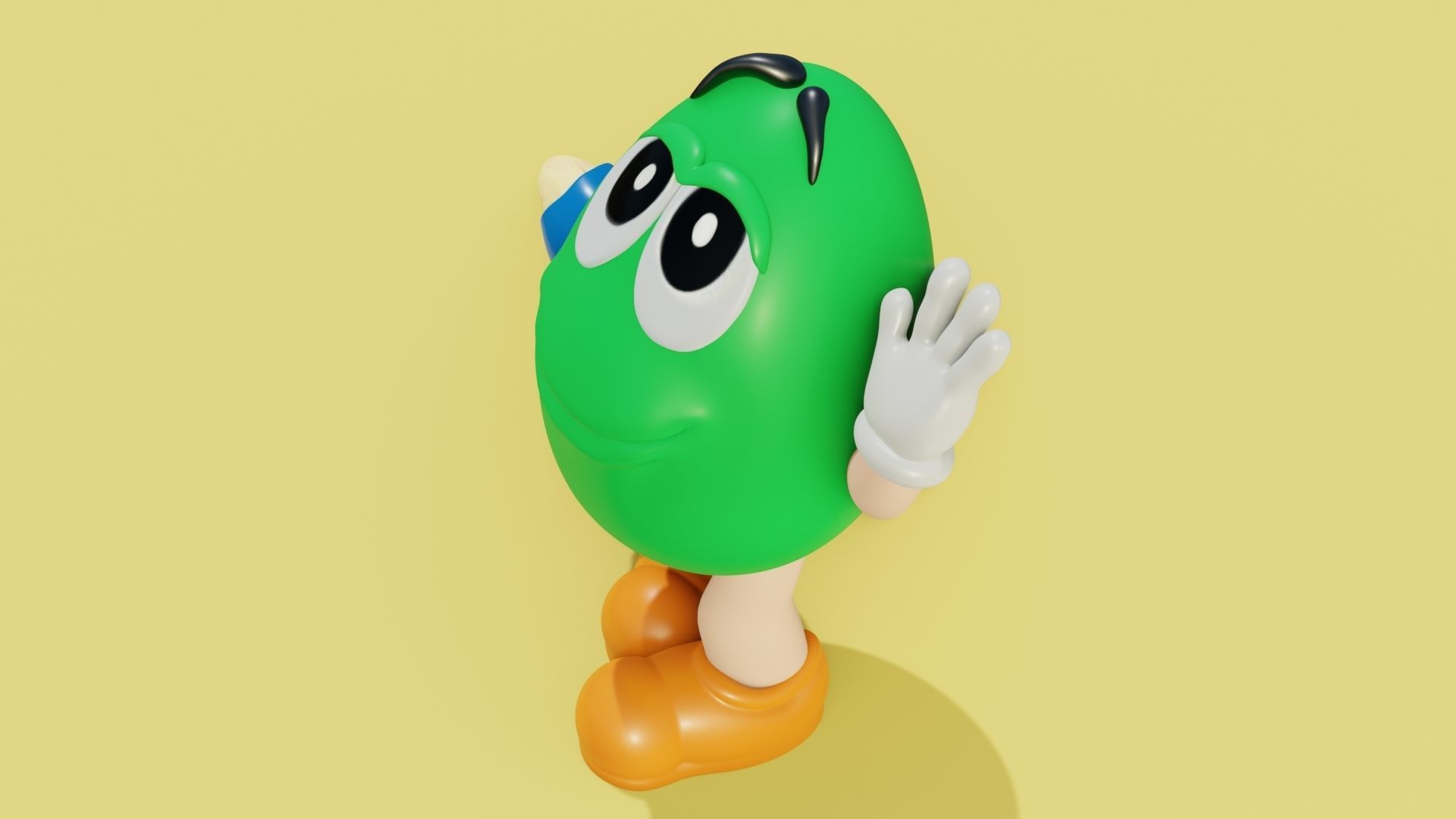 MandM s Character Low-poly 3D model_33