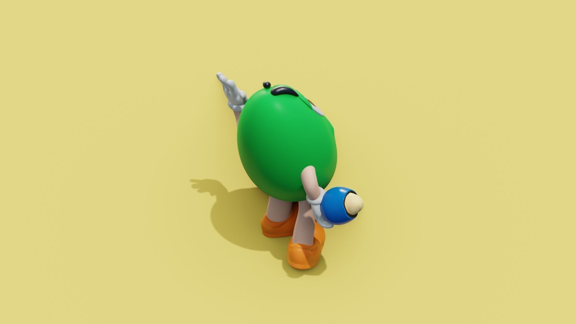 MandM s Character Low-poly 3D model_12