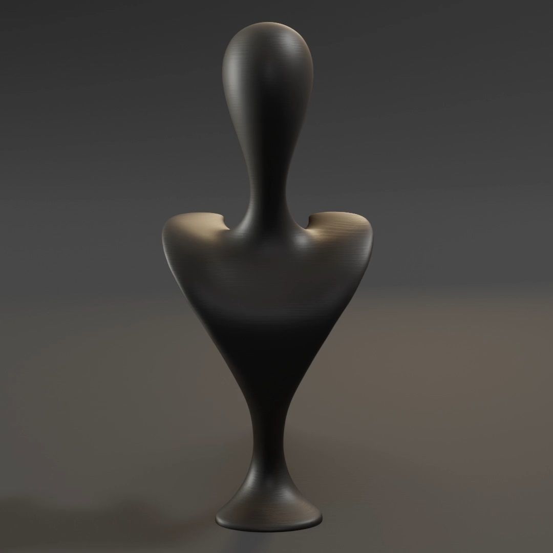 Abstract Bust Free 3D print model_2