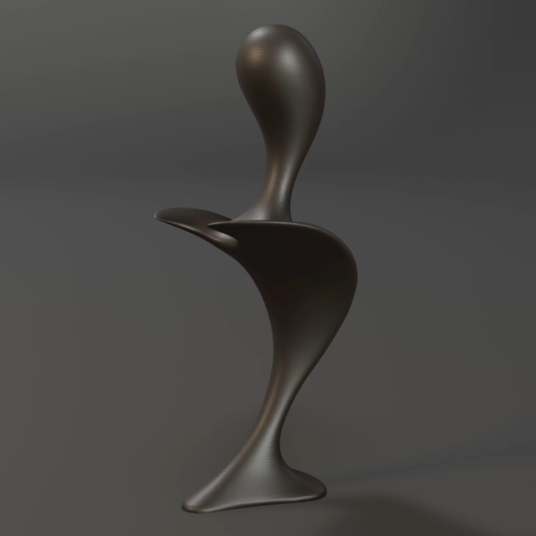 Abstract Bust Free 3D print model_6