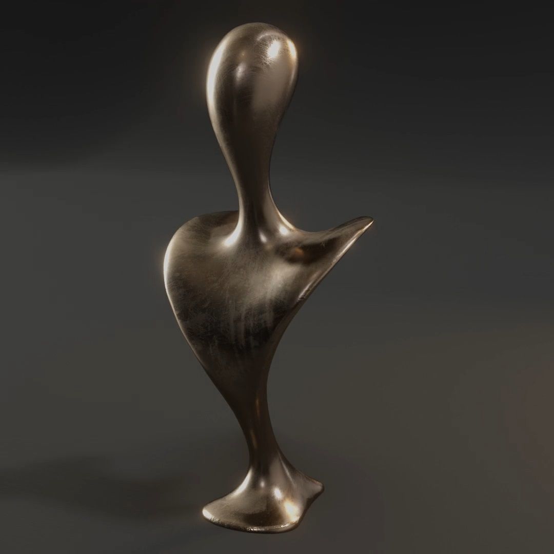 Abstract Bust Free 3D print model_9