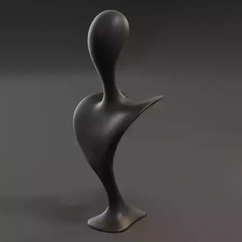 Abstract Bust Free 3D print model