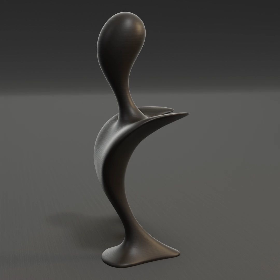 Abstract Bust Free 3D print model_3