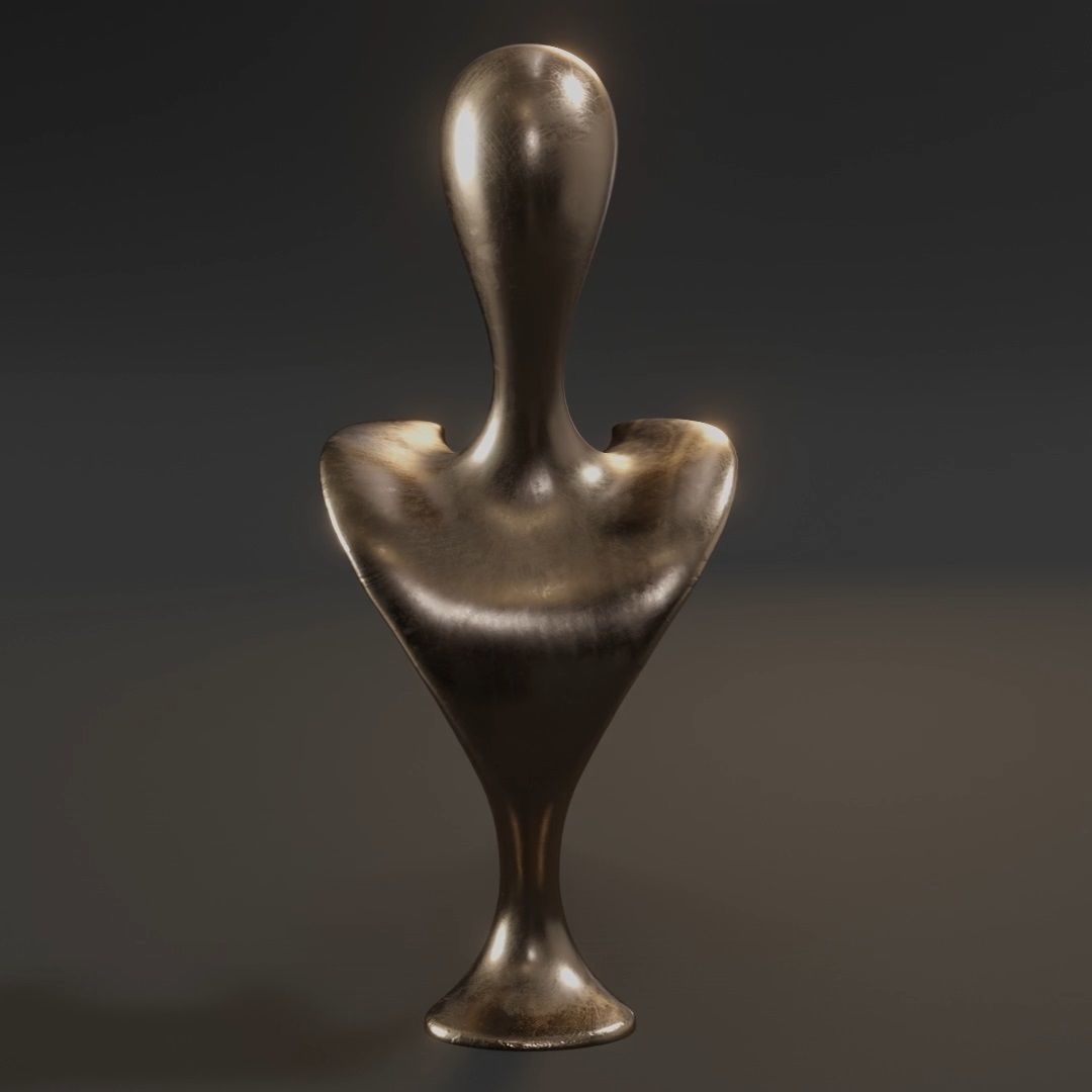 Abstract Bust Free 3D print model_8