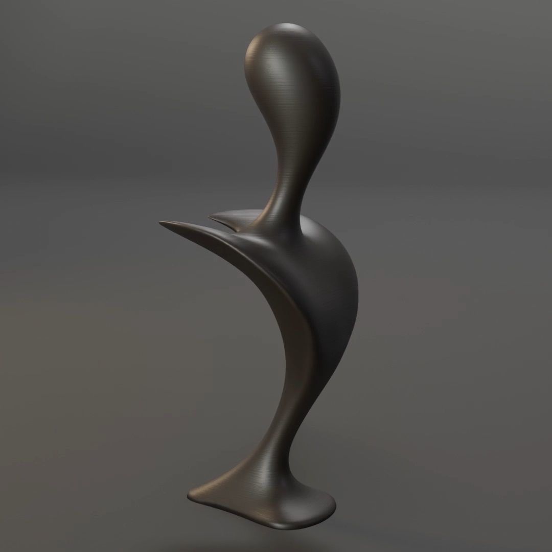 Abstract Bust Free 3D print model_7