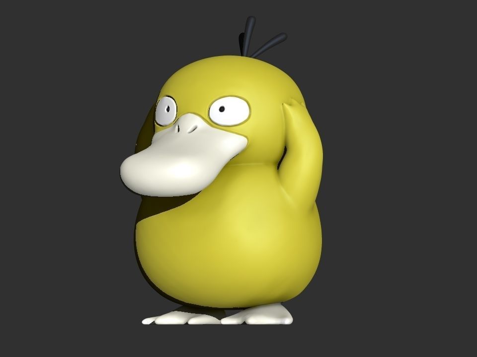 Psyduck duck 3D print model_1