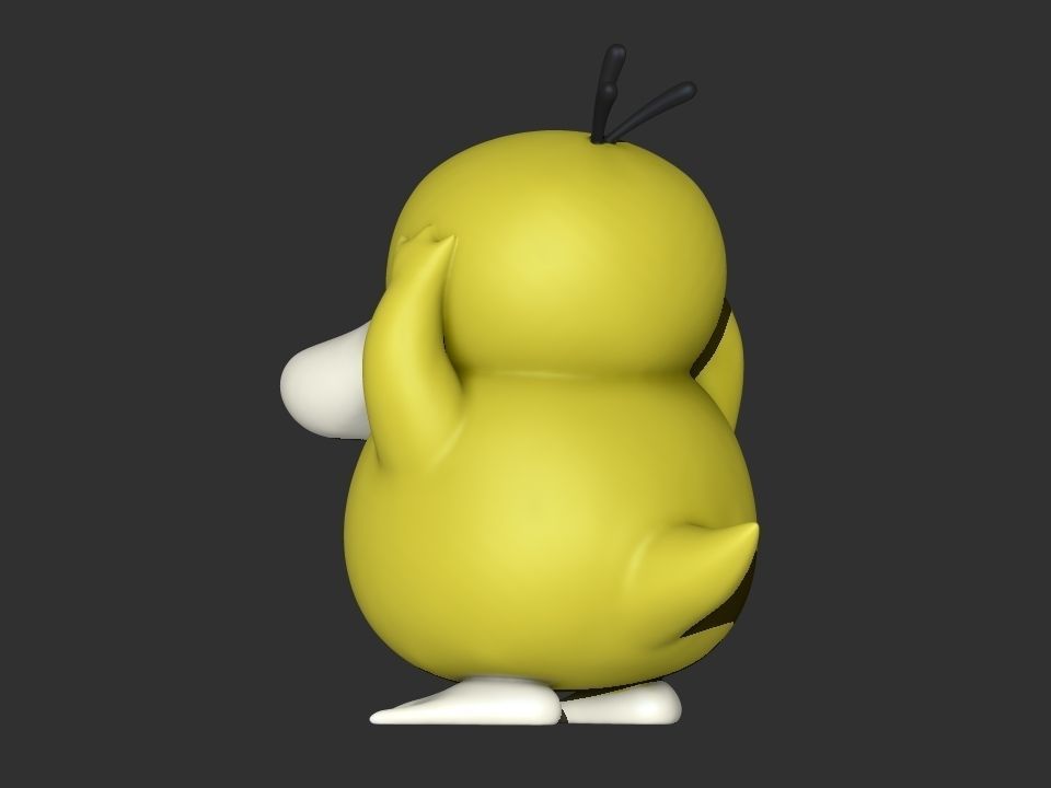 Psyduck duck 3D print model_2