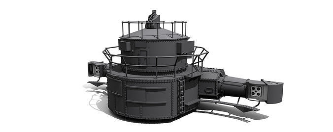 low-angle director and 10m rangefinder scale 1-200 3D print model