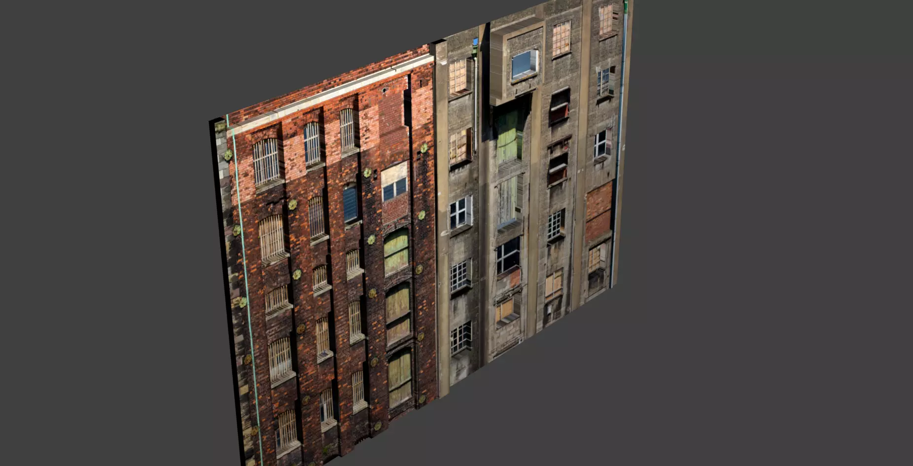 american house Free 3D model_0