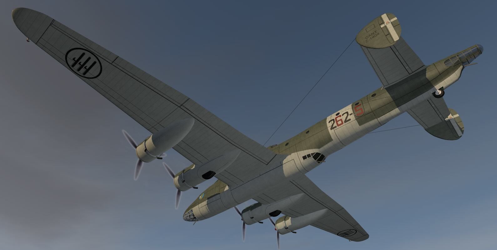 CANT Z-1014 3D model_13