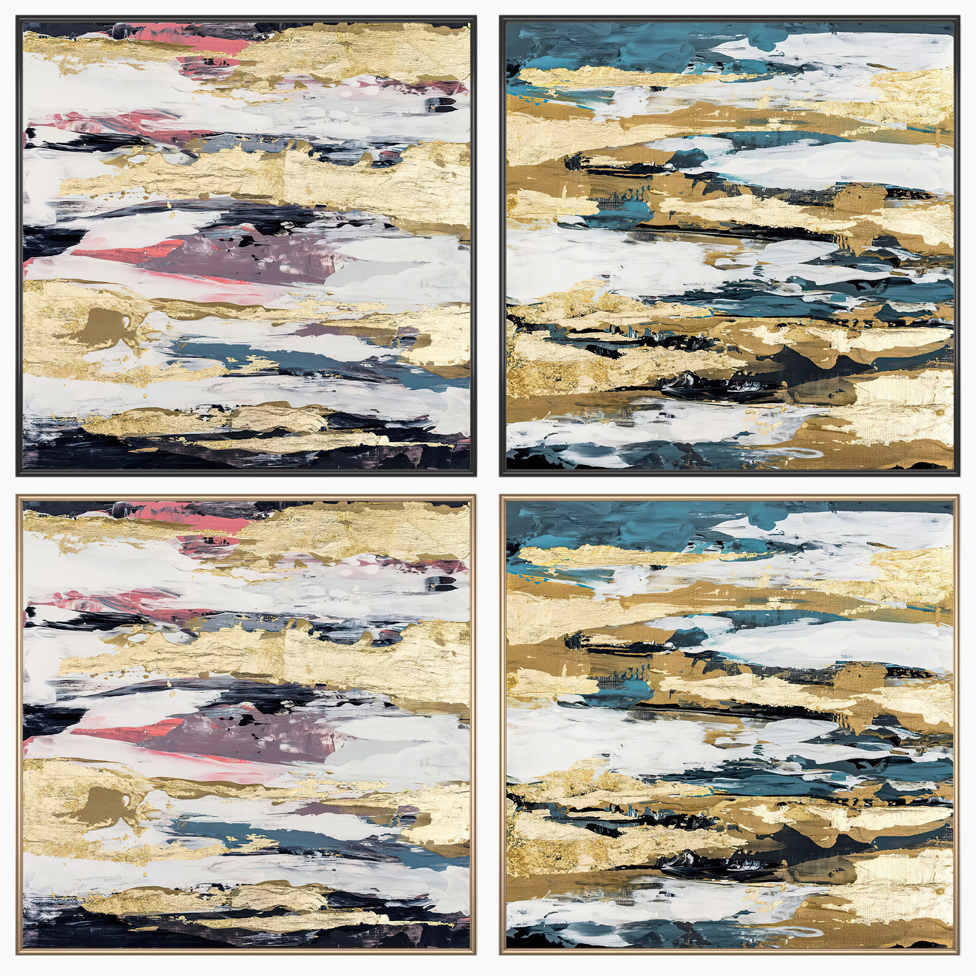 Wall Art Set 3641 3D model_1