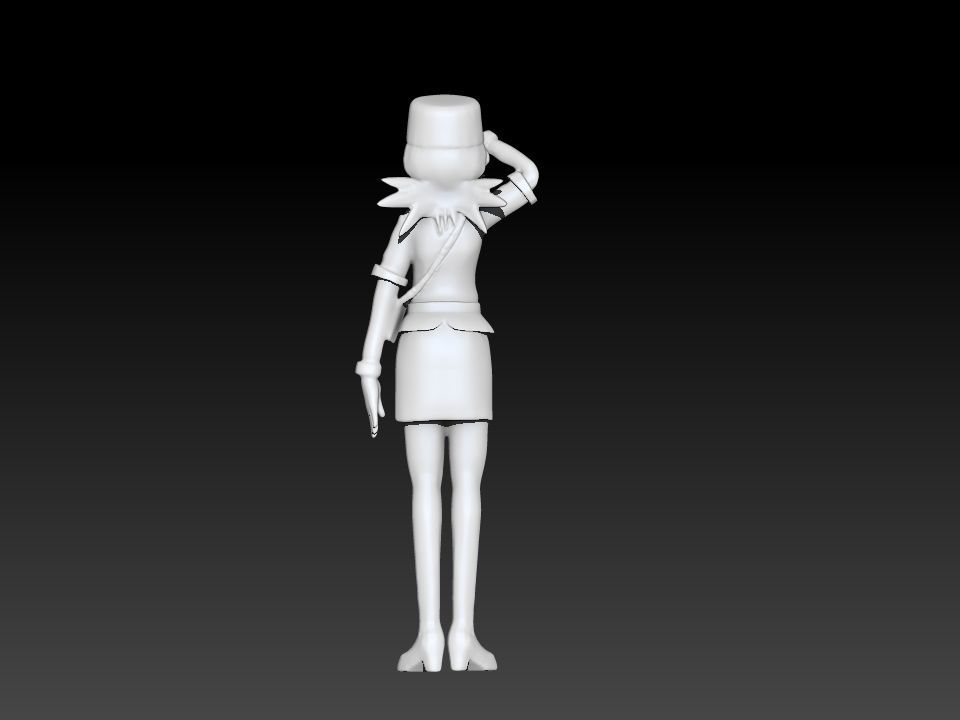 Officer Jenny 3D print model_1