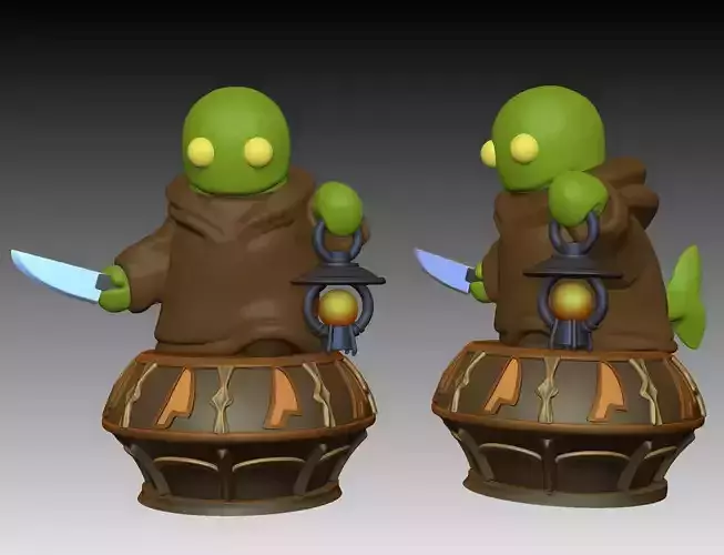 Tonberry From Final fantasy XIV 3D print model