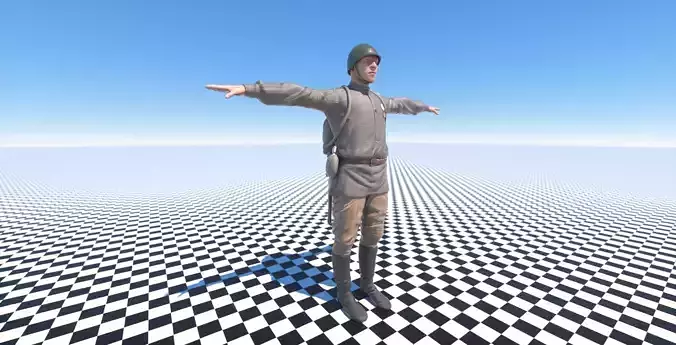 Soviet soldier WWIII