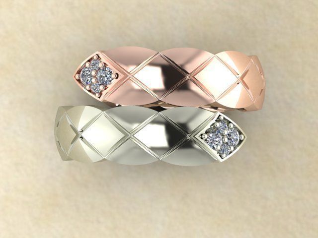 Fashion Ring 3D print model_7