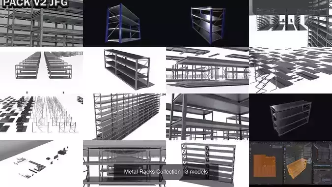 Metal Racks Collection 