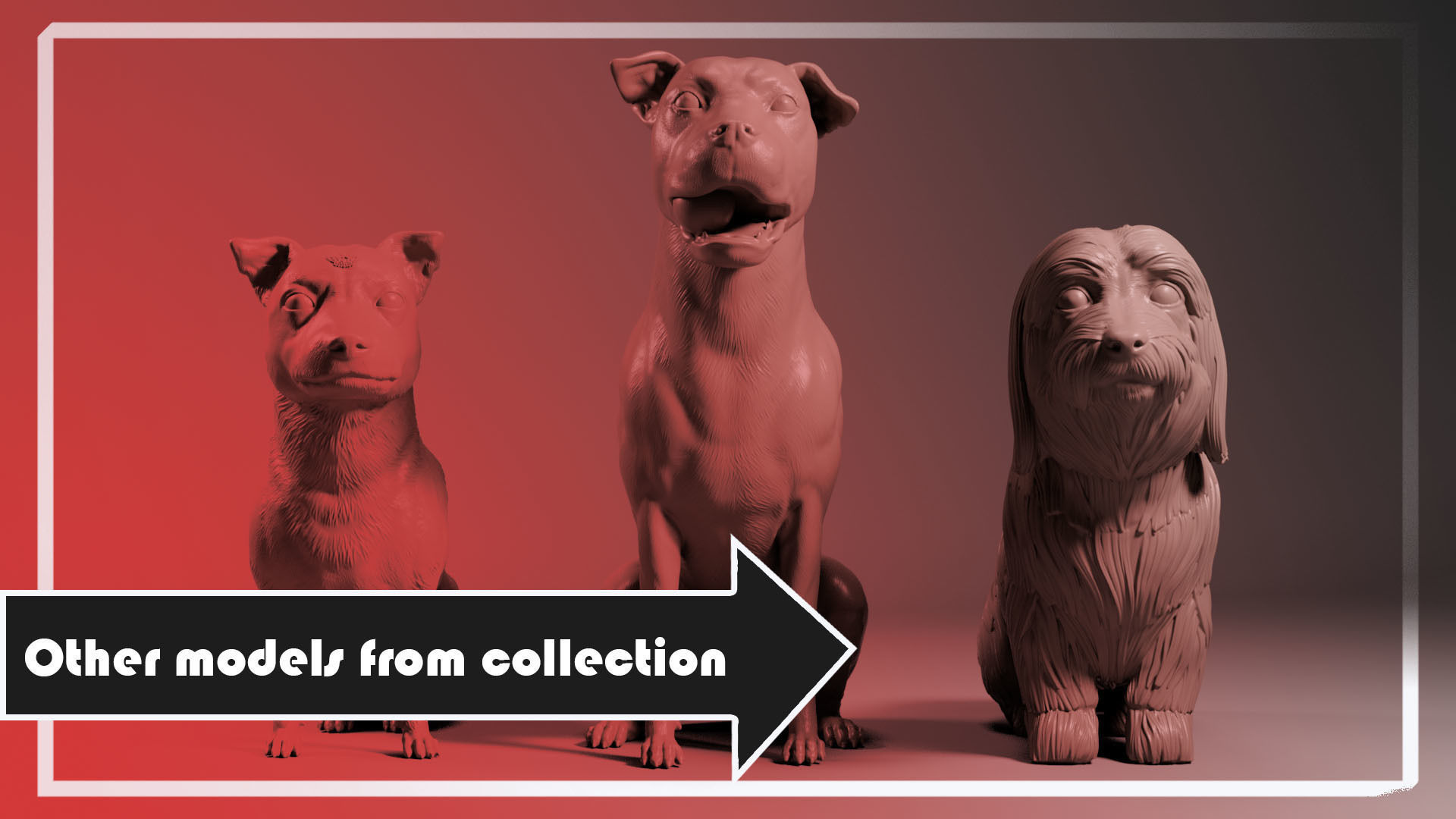 Terrier Dachshund SRD - Dog Pet 02 3D print model_6