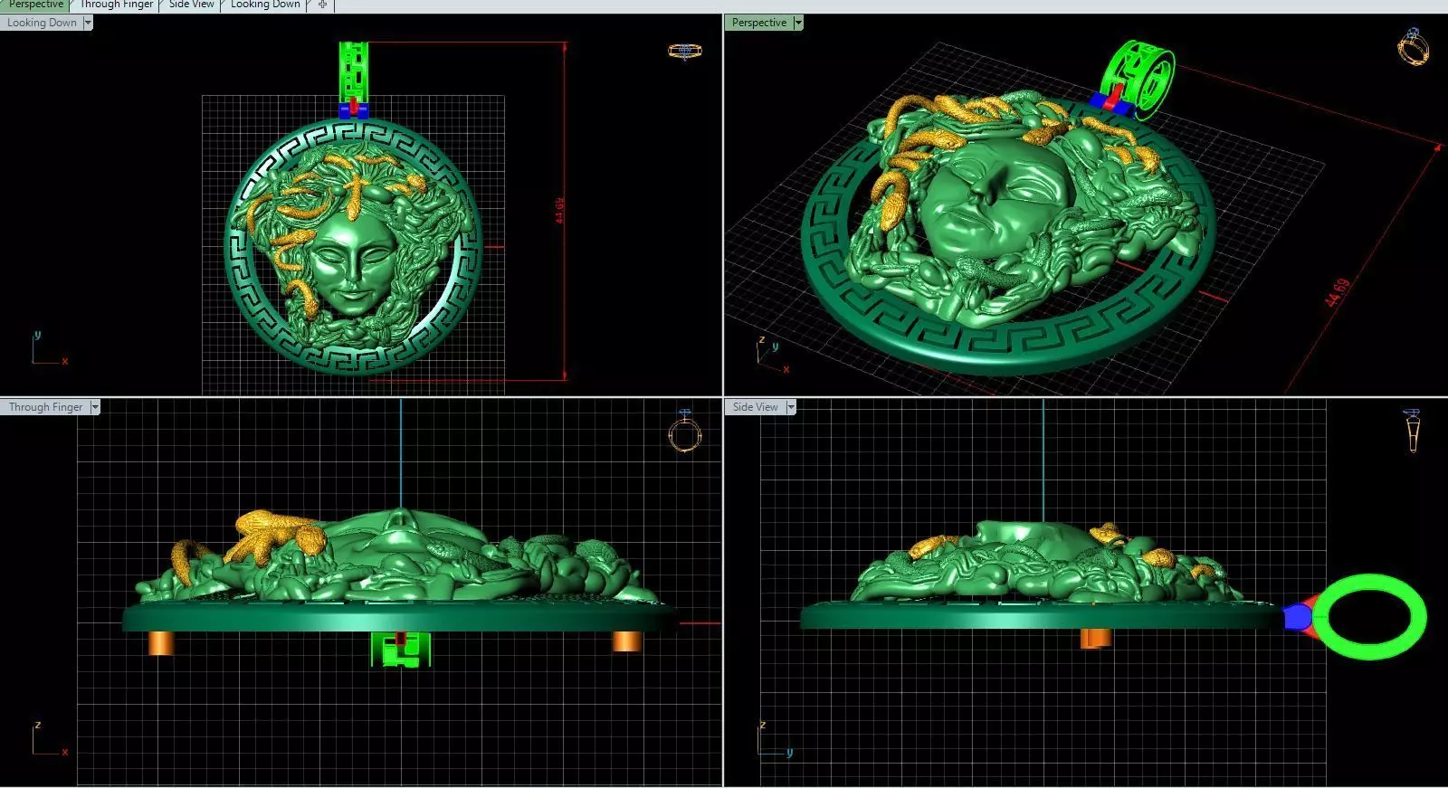 MEDUSA RHINOCEROS 3D model