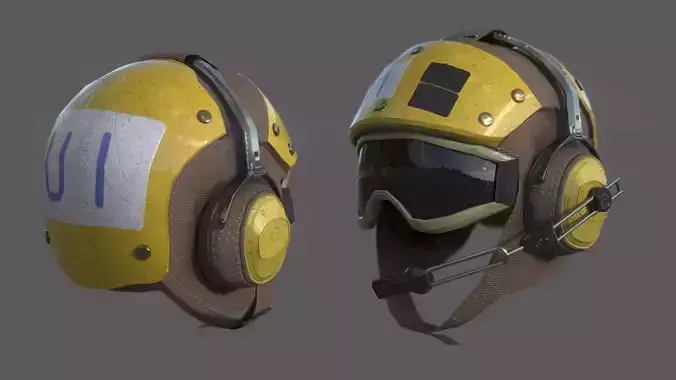 US NAVY Flight Deck Crew Helmet