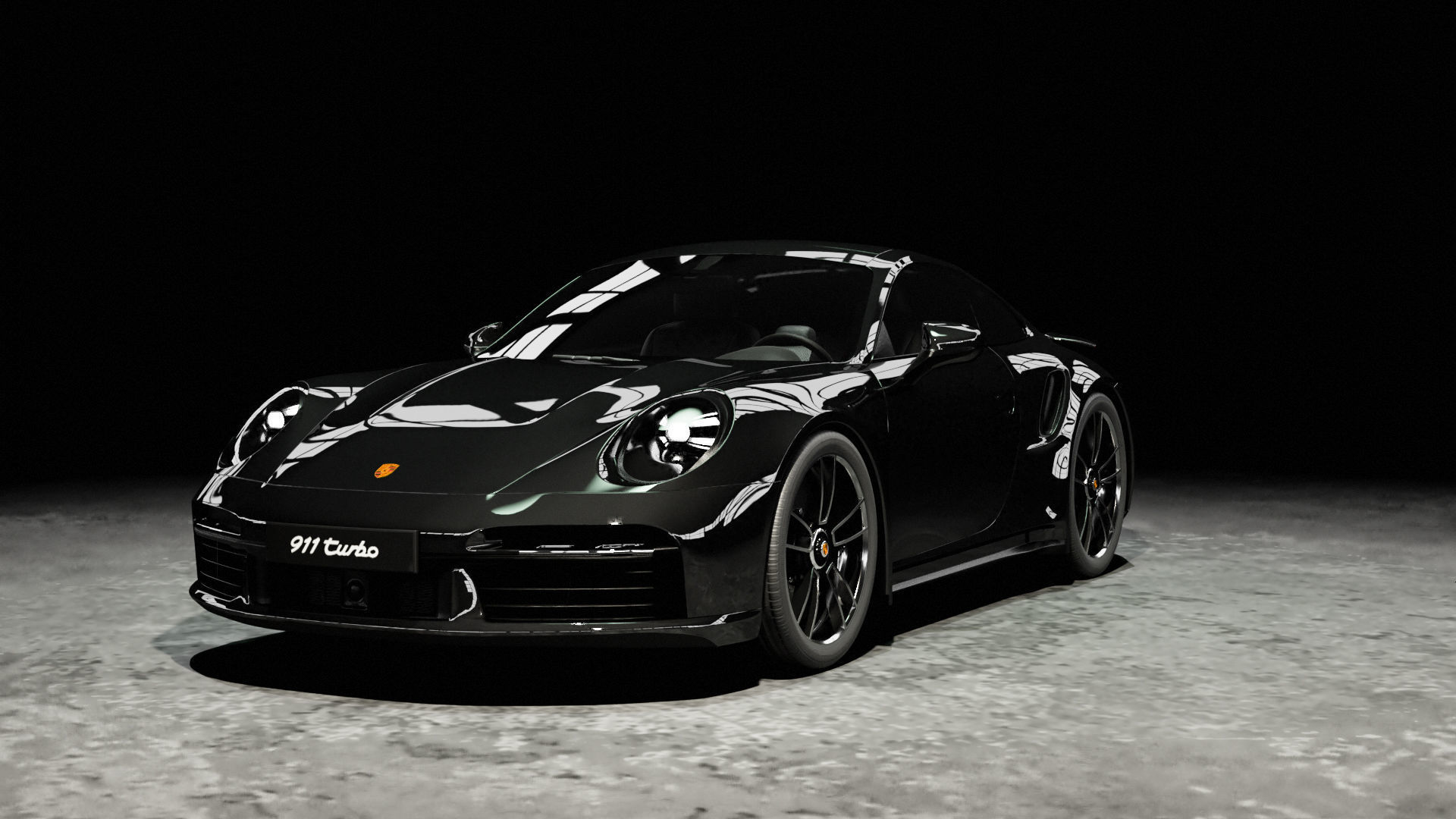 Porsche 911 Turbo S  3D model_5