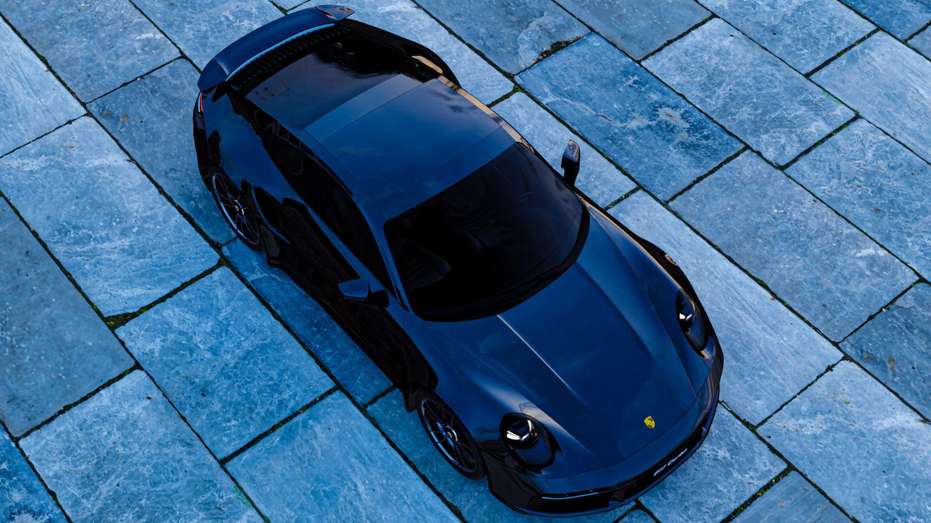 Porsche 911 Turbo S  3D model_11